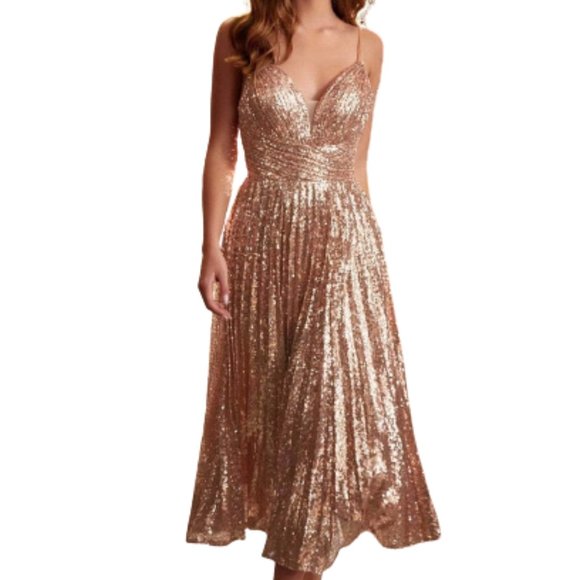 Cinderella Divine CH189S Cocktail Dress Pink Size S - Picture 1 of 7